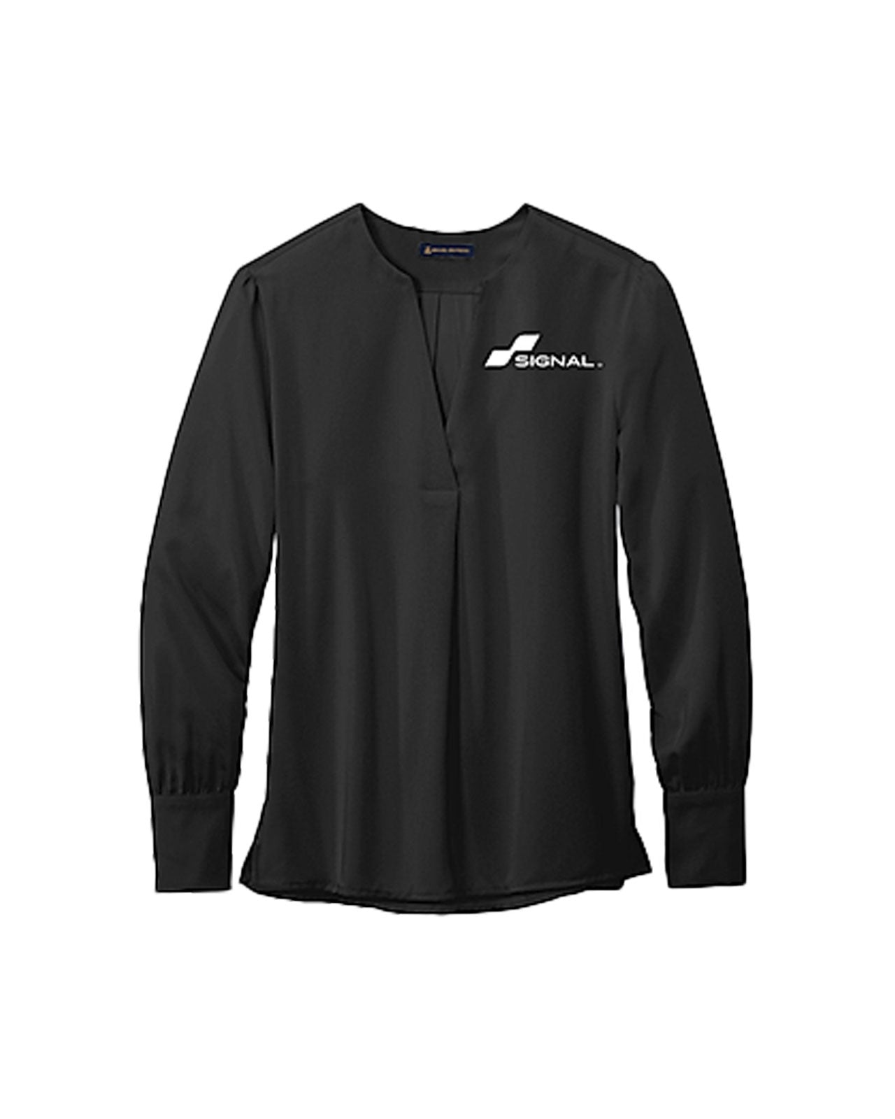 Brooks Brothers Women's Open-Neck Blouse