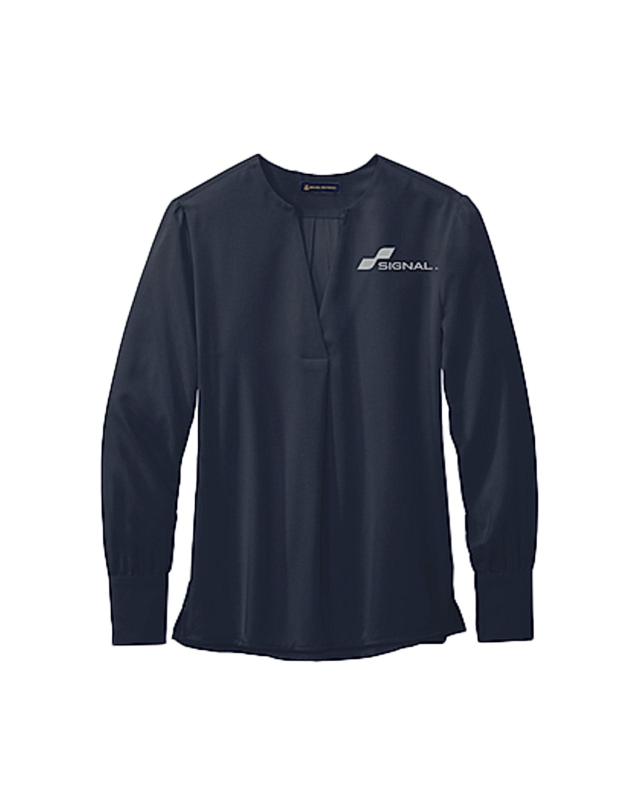 Brooks Brothers Women's Open-Neck Blouse