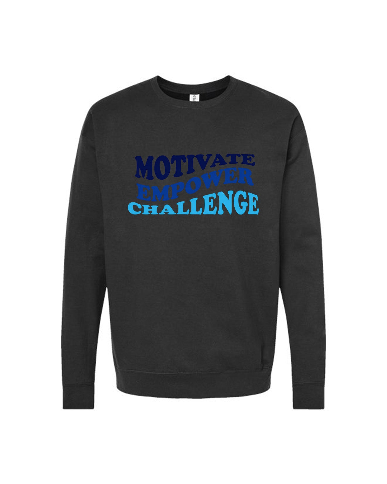 Custom Branded Crewneck Sweatshirt - Black