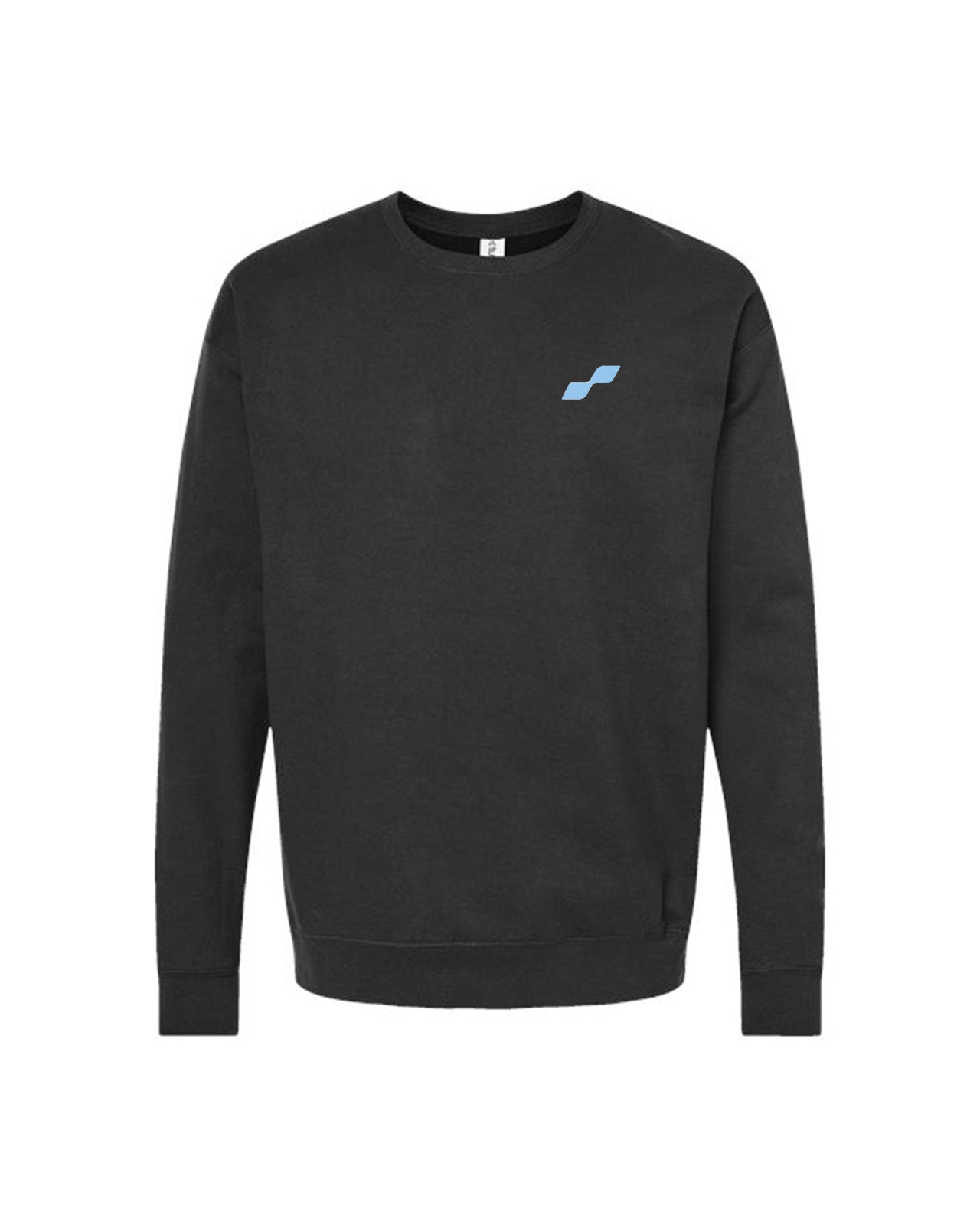 Custom Branded Crewneck Sweatshirt - Black