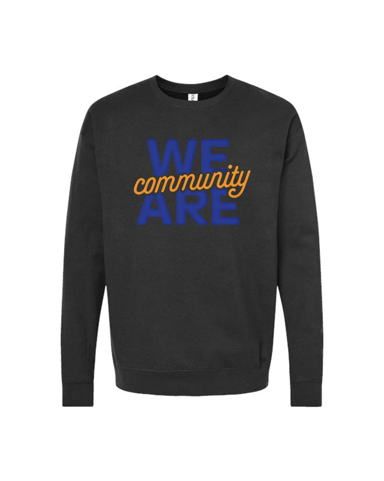 Custom Branded Crewneck Sweatshirt - Black