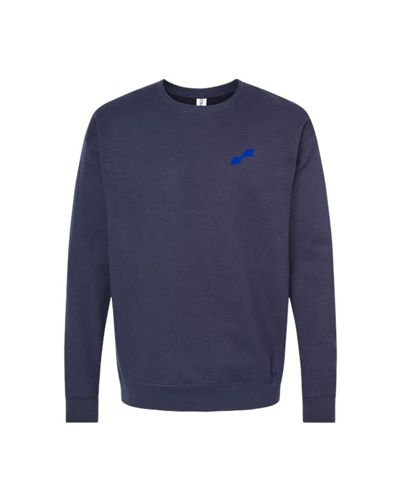 Custom Branded Crewneck Sweatshirt - Navy