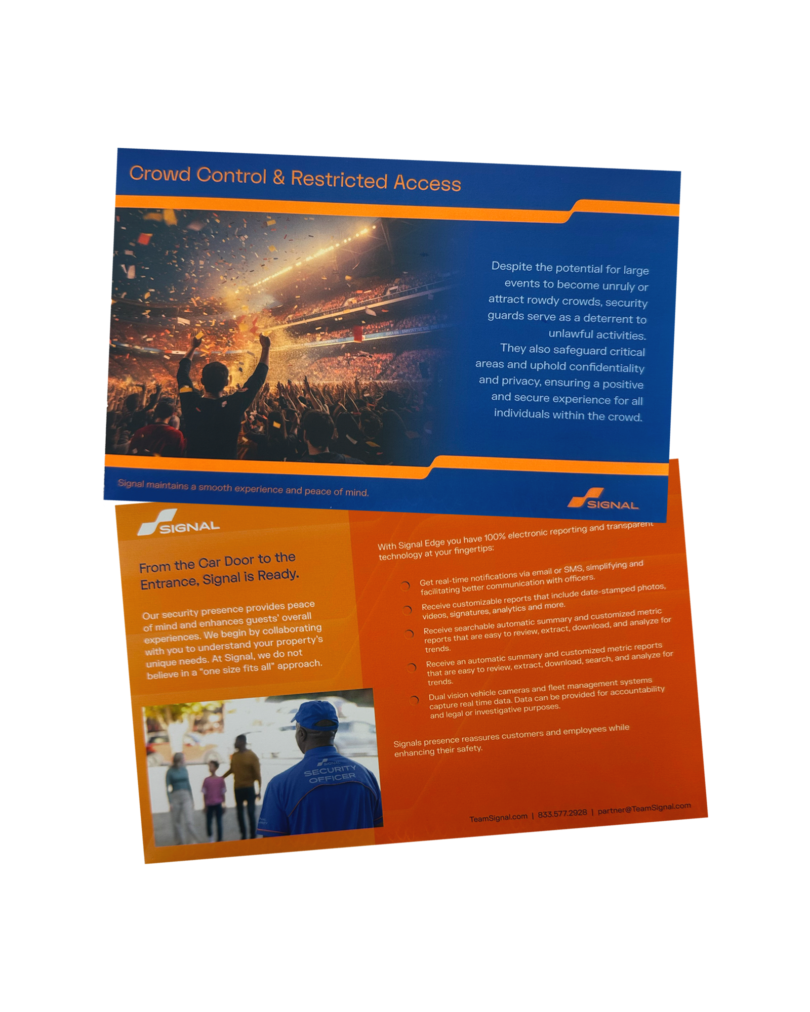 Commercial Service Cards (4 Pack)