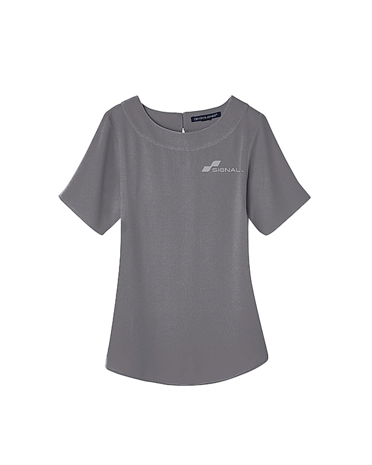 Devon & Jones Ladies Perfect Fit Boat Neck Blouse