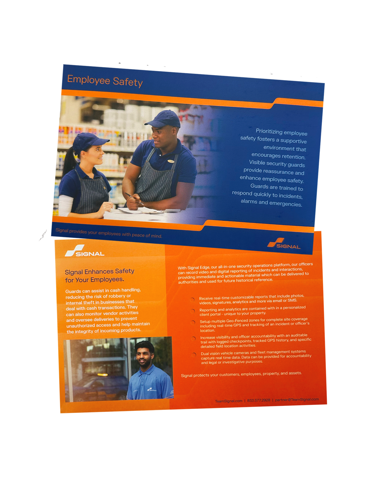 Commercial Service Cards (4 Pack)