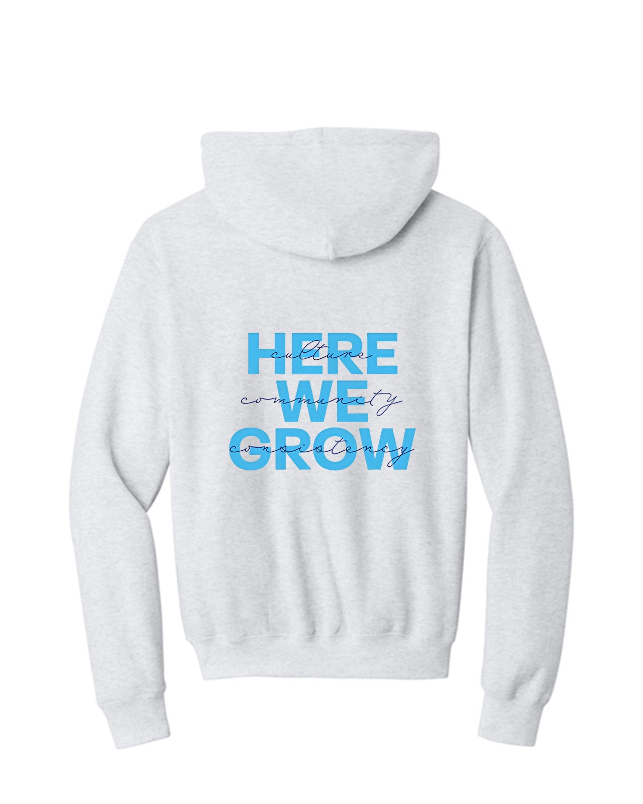 Custom Branded Hoodie - Ash