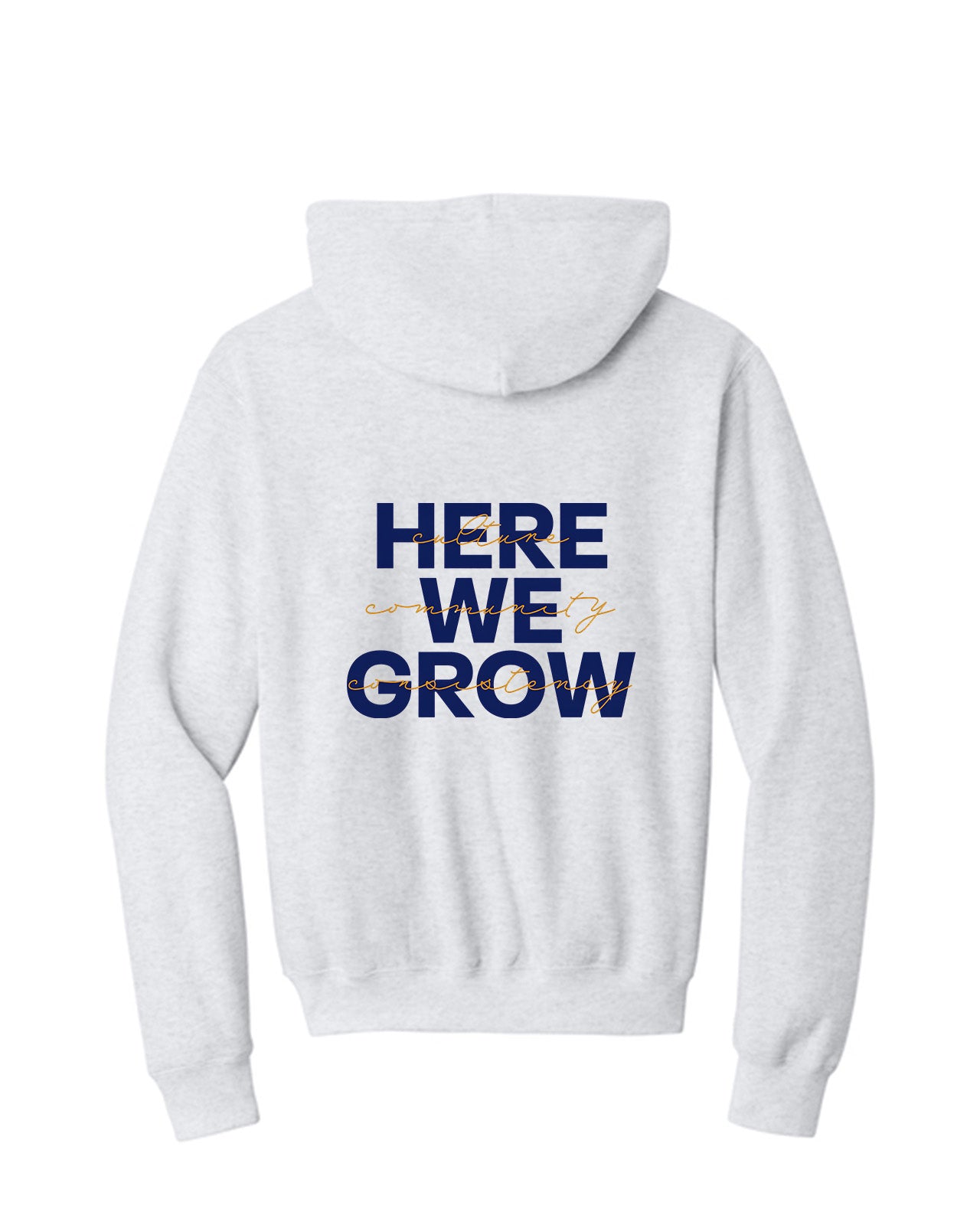 Custom Branded Hoodie - Ash
