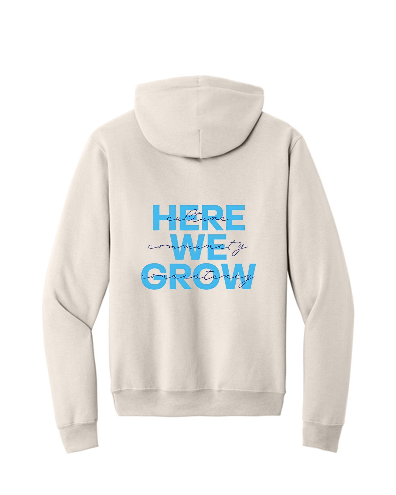 Custom Branded Hoodie - Natural
