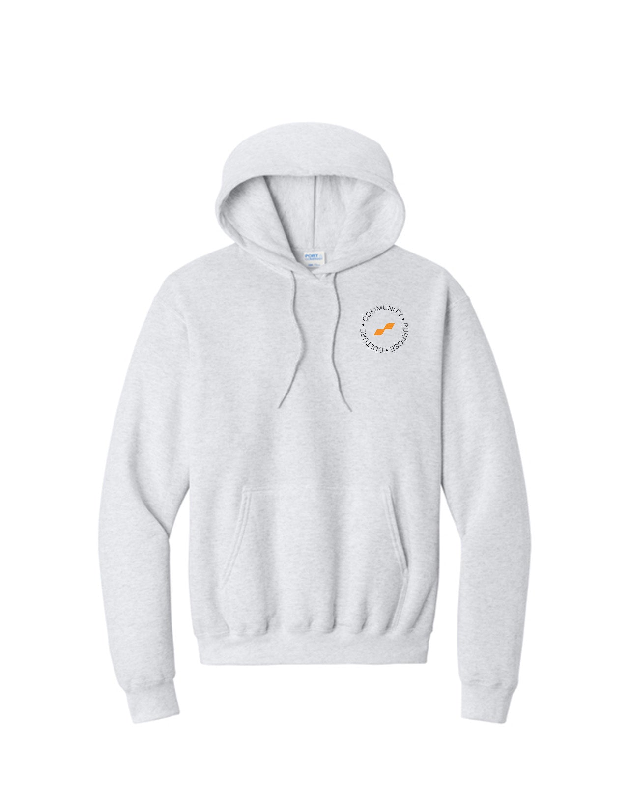 Custom Branded Hoodie - Ash