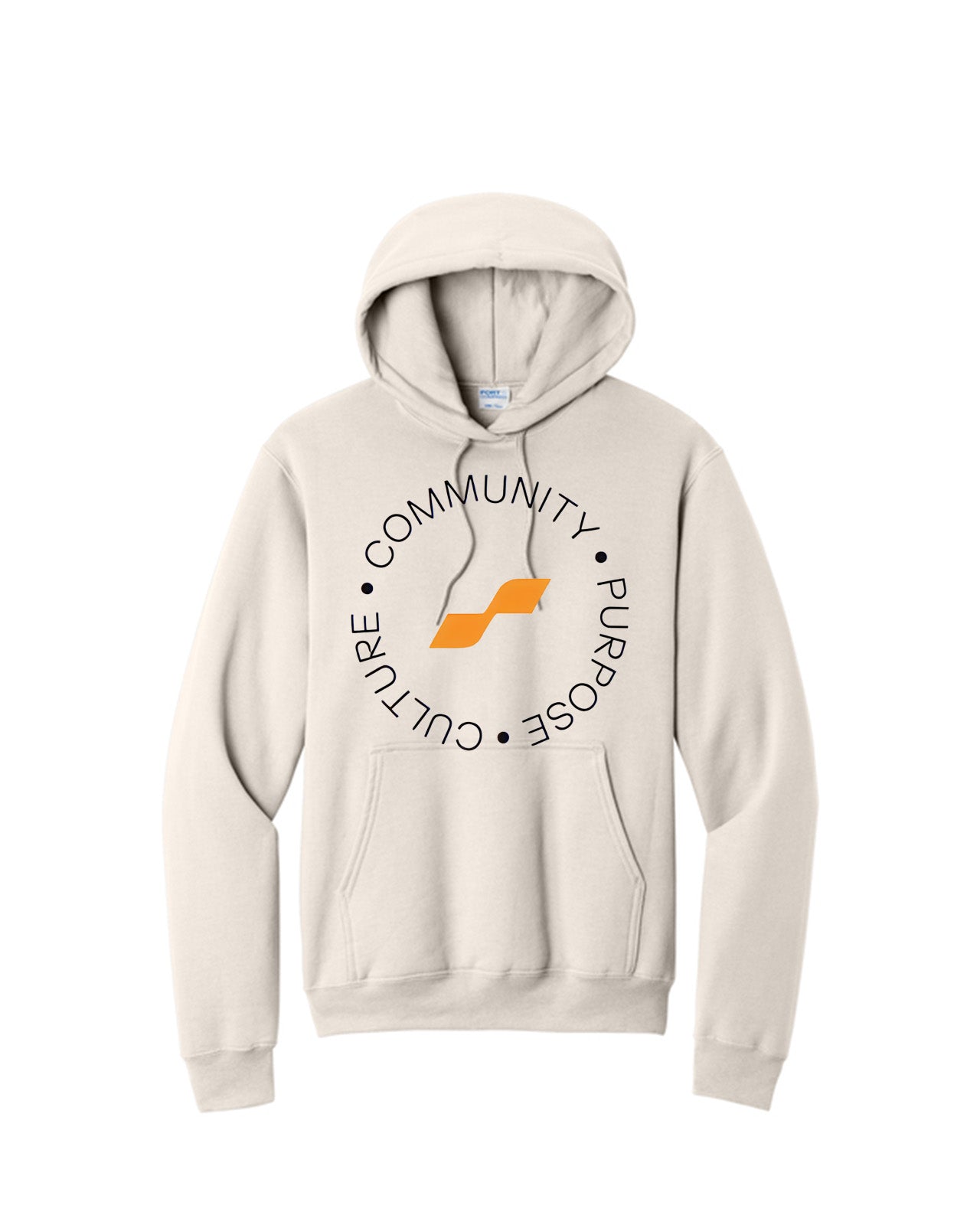 Custom Branded Hoodie - Natural