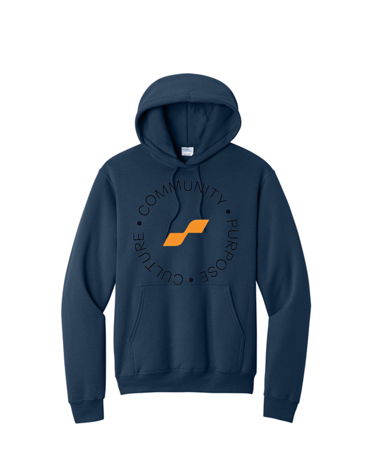 Custom Branded Hoodie - Navy