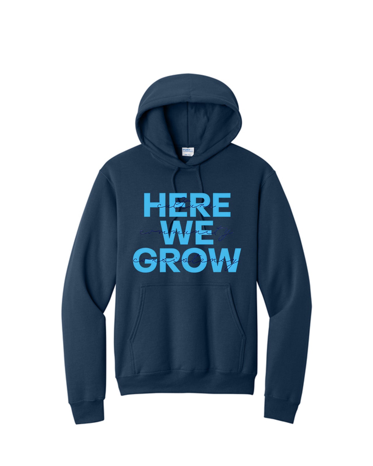 Custom Branded Hoodie - Navy