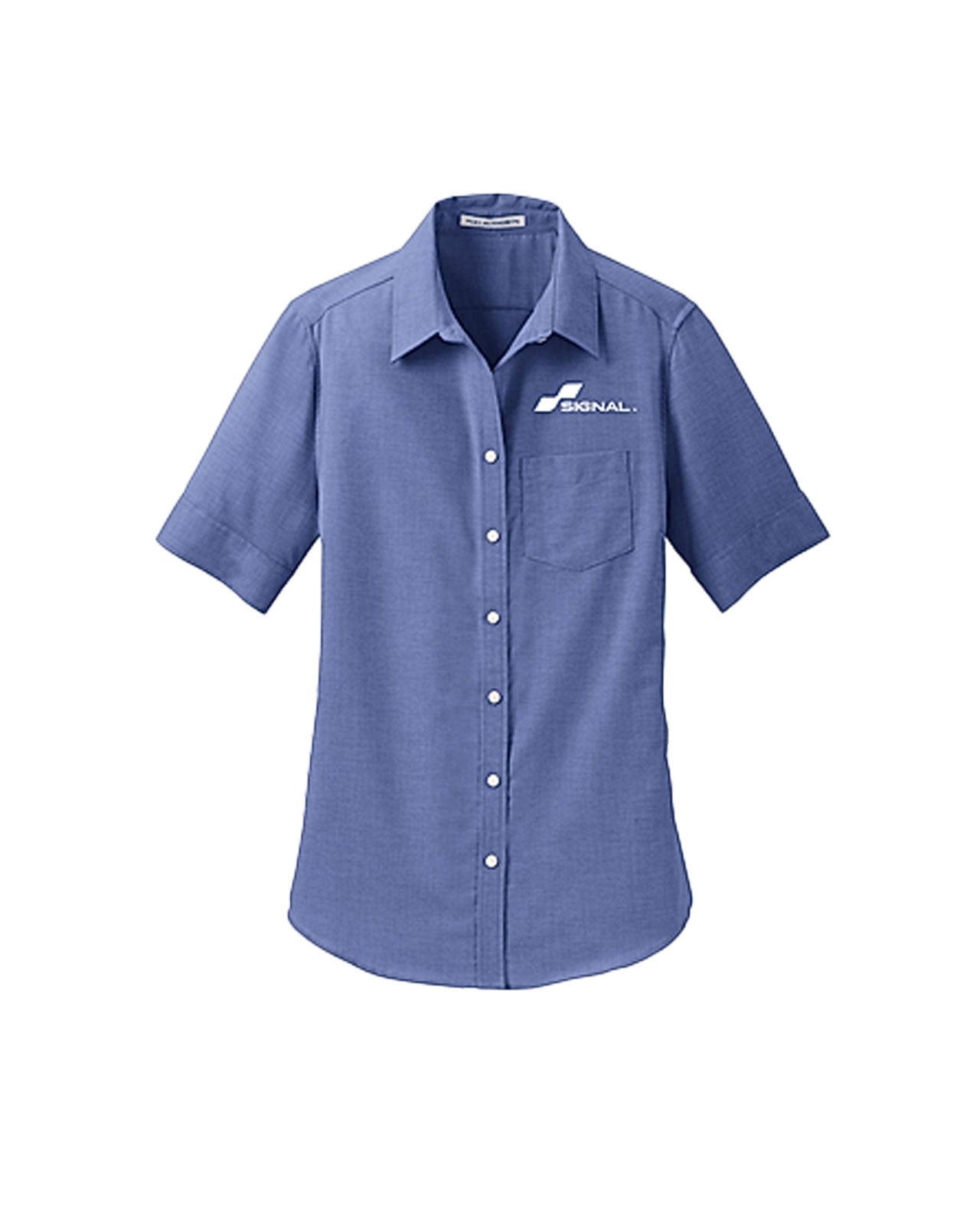 Port Authority Women's Short Sleeve Superpro Oxford Shirt