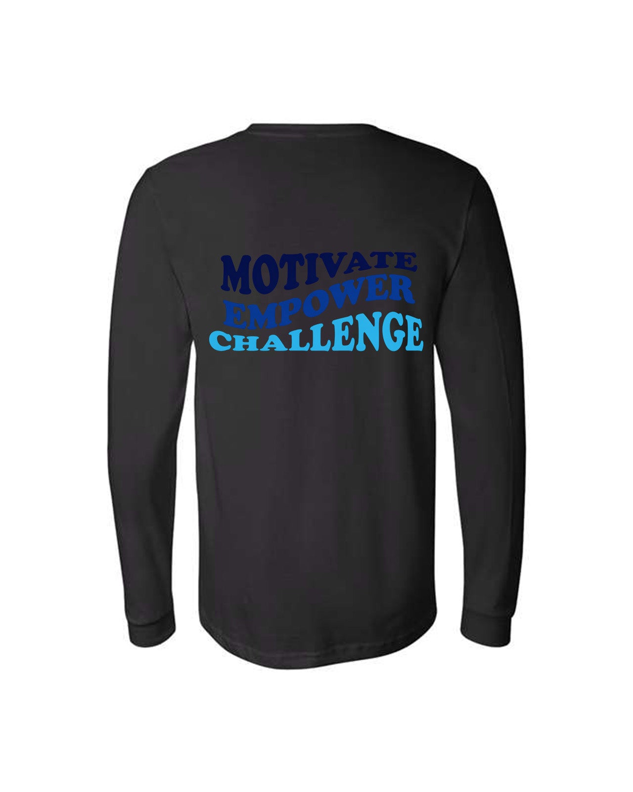 Custom Branded Long Sleeve Tee - Black
