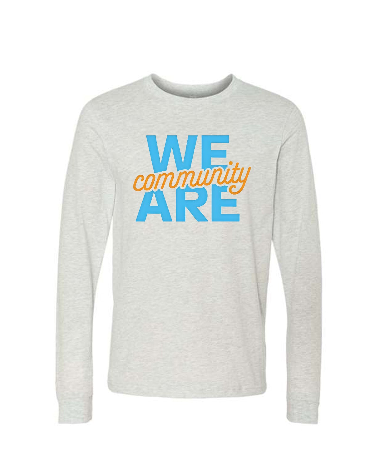 Custom Branded Long Sleeve Tee - Ash
