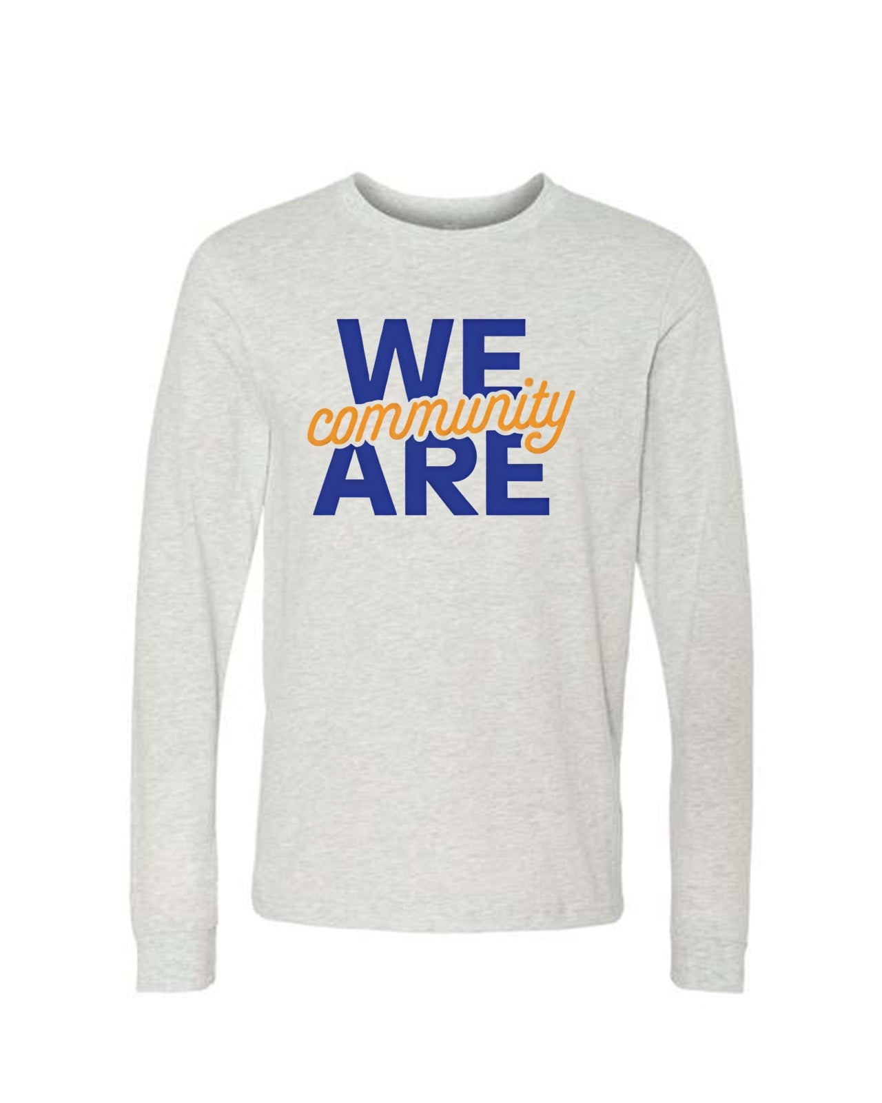 Custom Branded Long Sleeve Tee - Ash