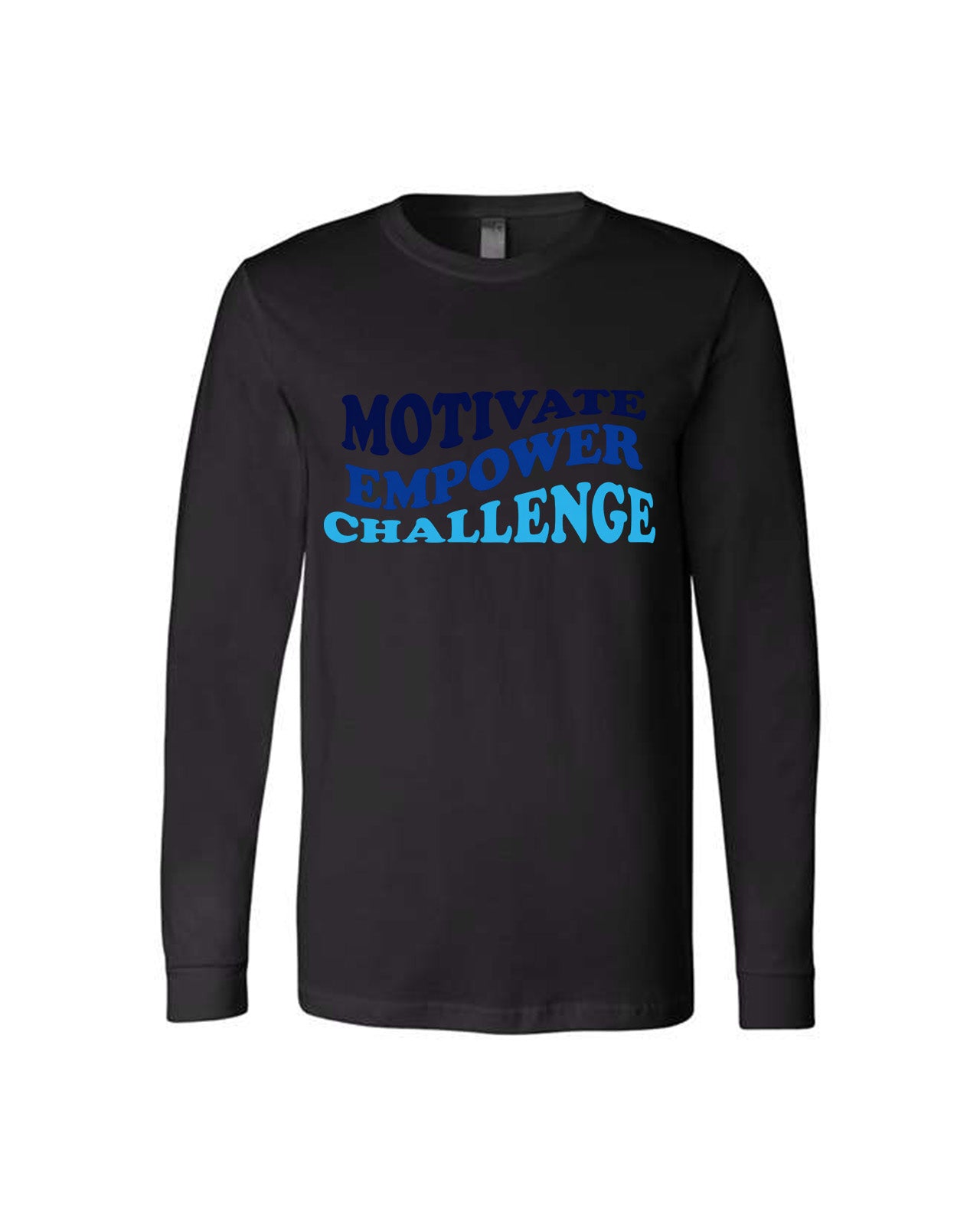 Custom Branded Long Sleeve Tee - Black