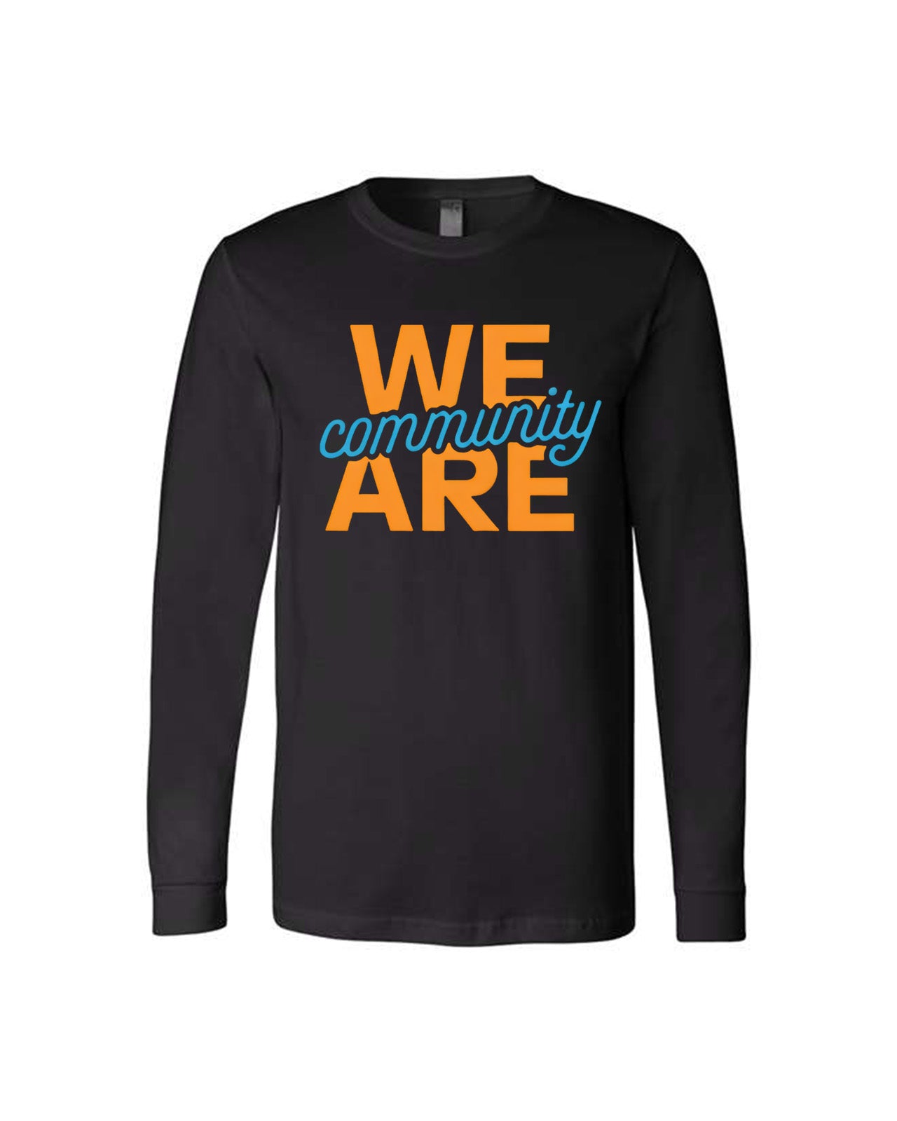 Custom Branded Long Sleeve Tee - Black