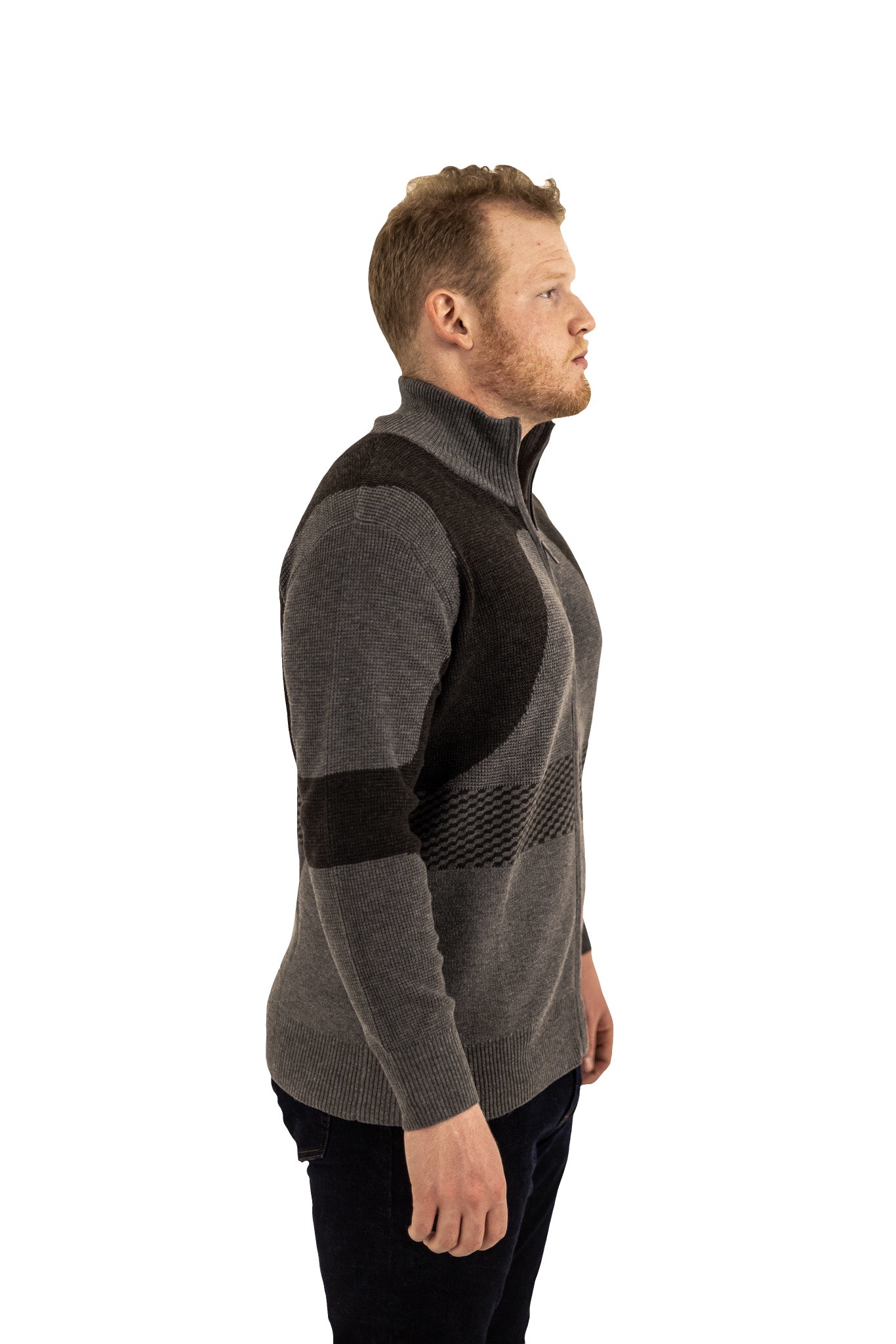 Men's Full Zip Sweater
