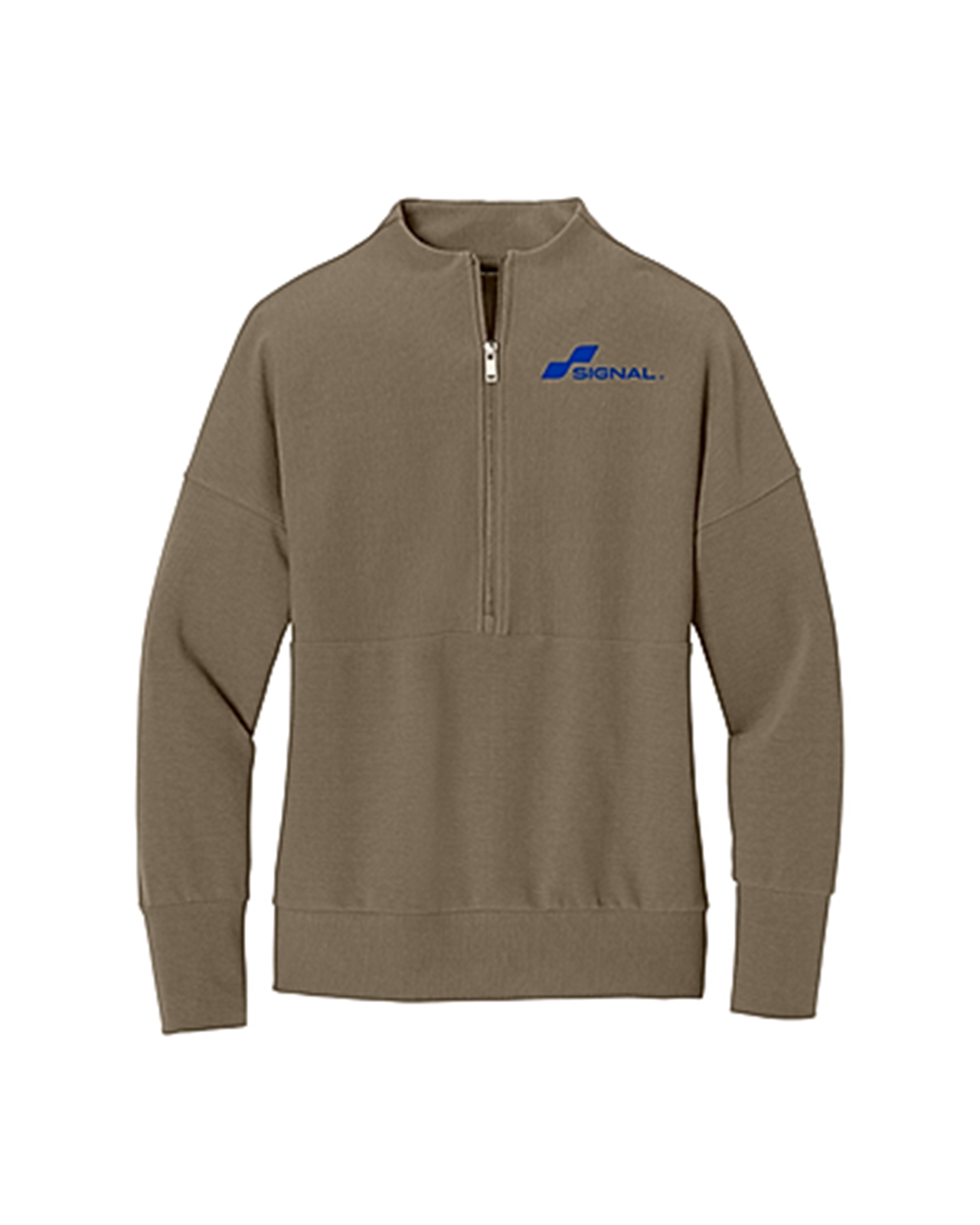 Mercer+Mettle Womens Linear Texture 1/4 Zip