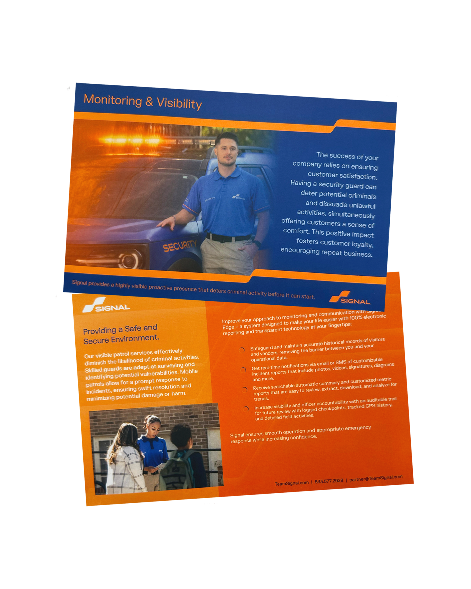 Commercial Service Cards (4 Pack)