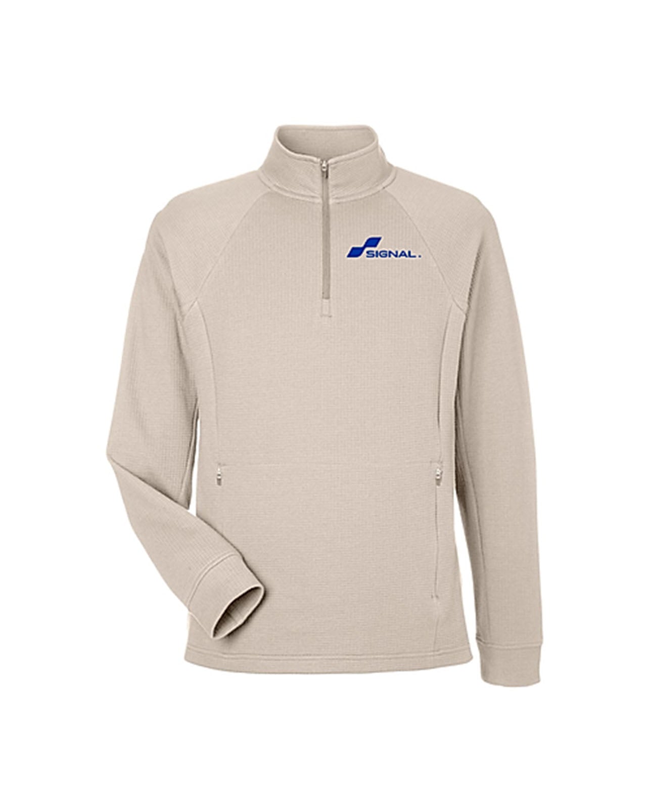 North End Mens Rythm Waffle Quarter-Zip Pullover
