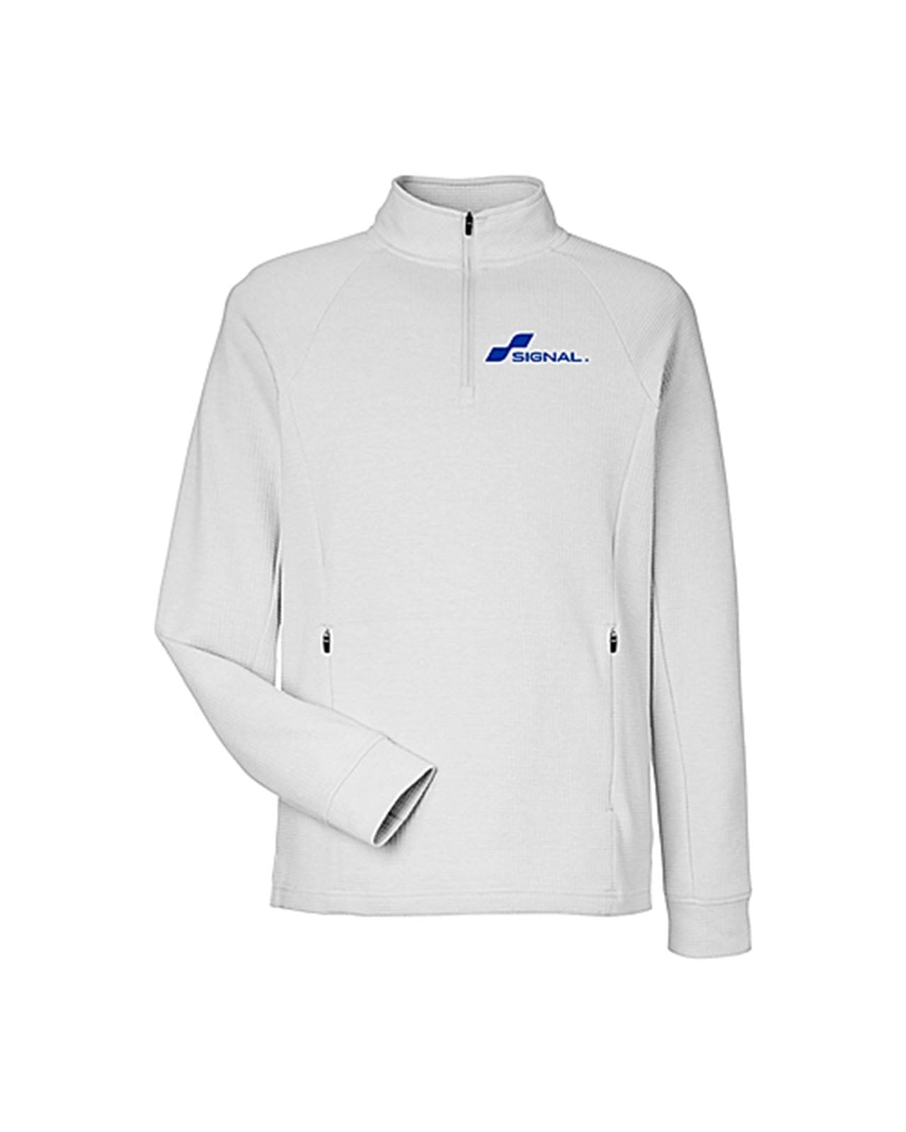 North End Mens Rythm Waffle Quarter-Zip Pullover
