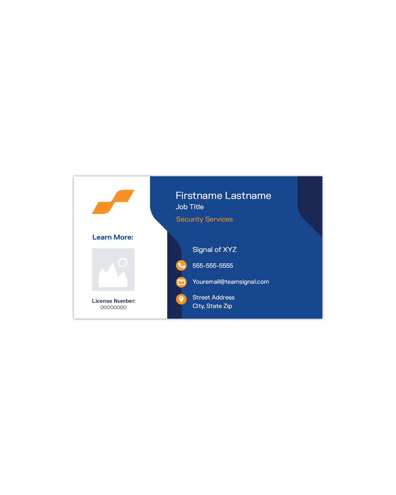 Signal Paper Business Cards