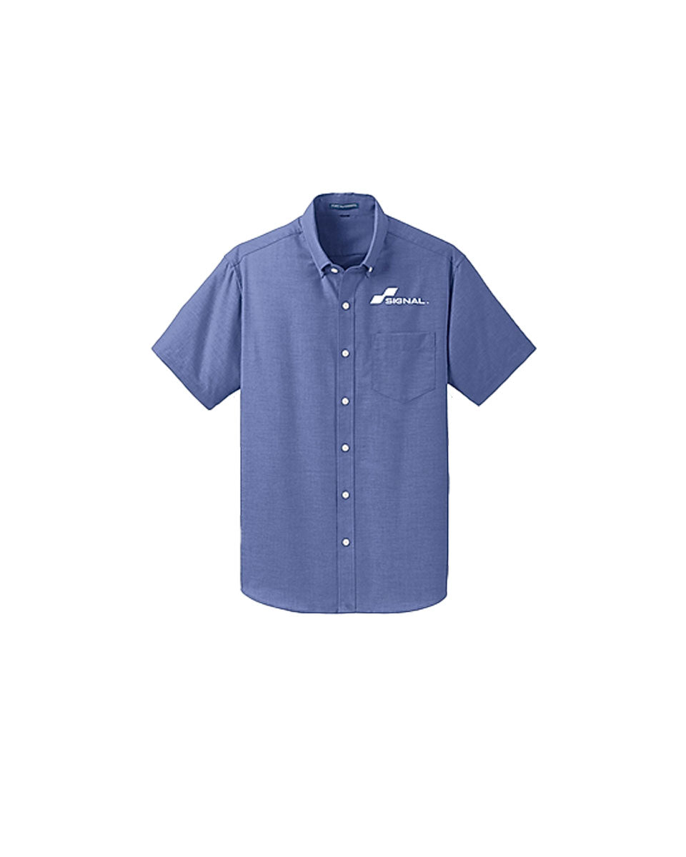 Port Authority Short Sleeve Superpro Oxford Shirt