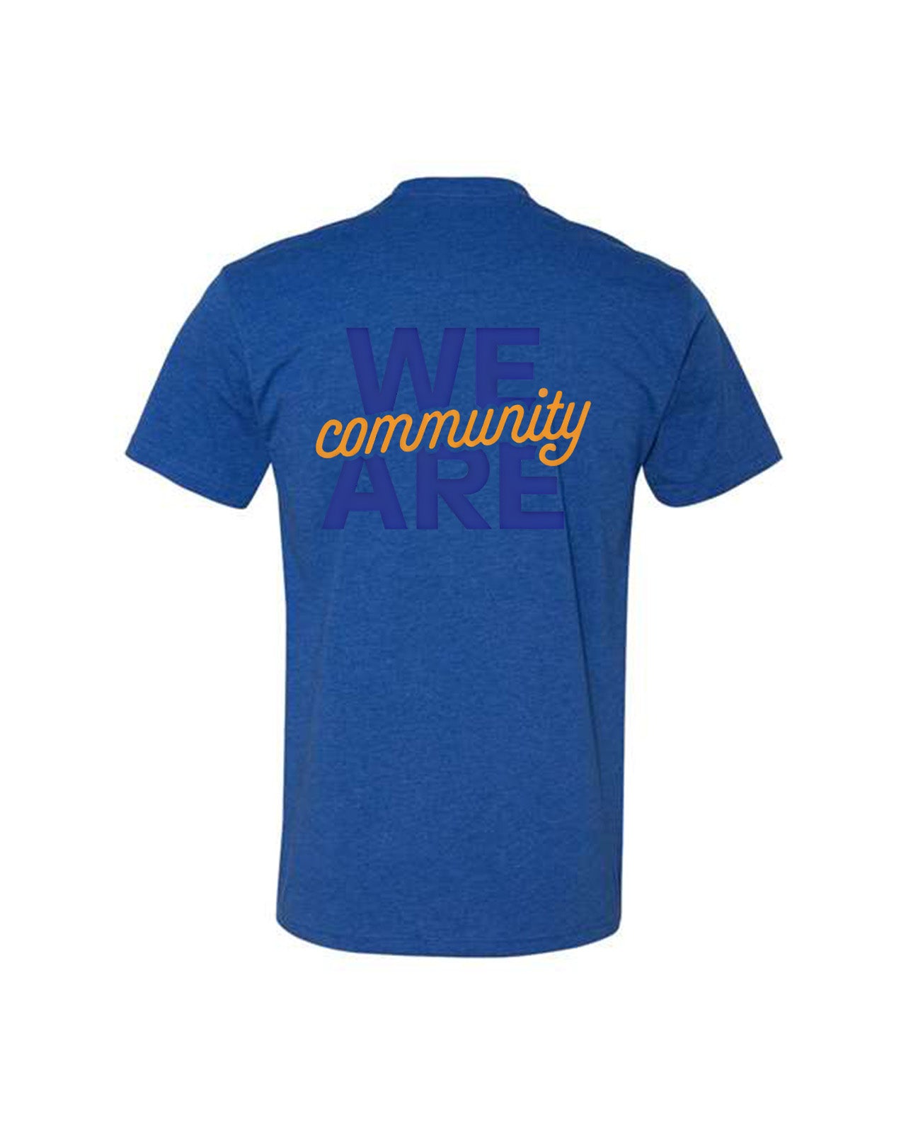 Custom Branded Short Sleeve Tee - Royal Blue