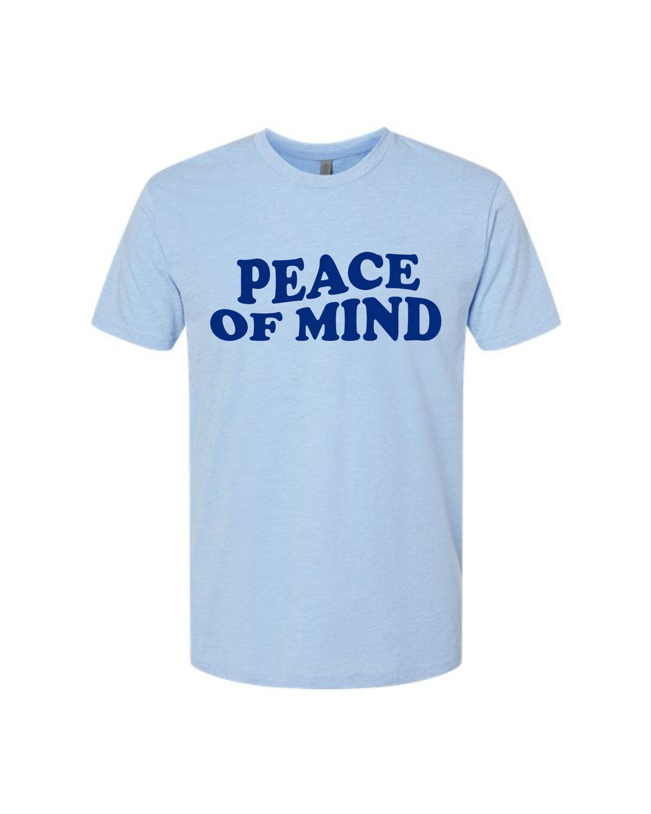 Custom Branded Short Sleeve Tee - Heather Blue
