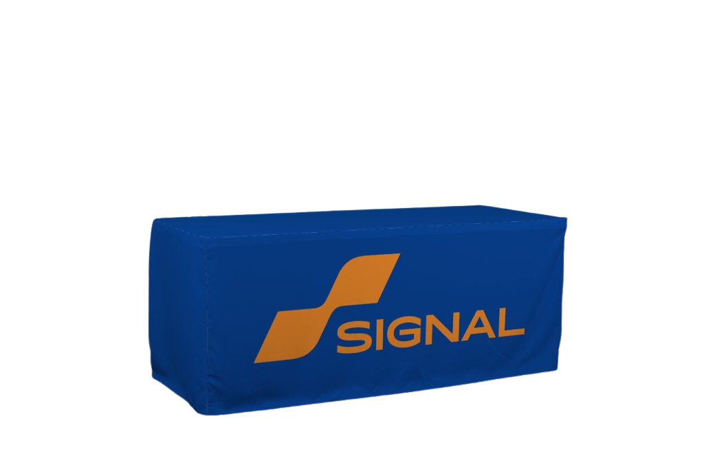 8' Signal Fitted Tablecloth