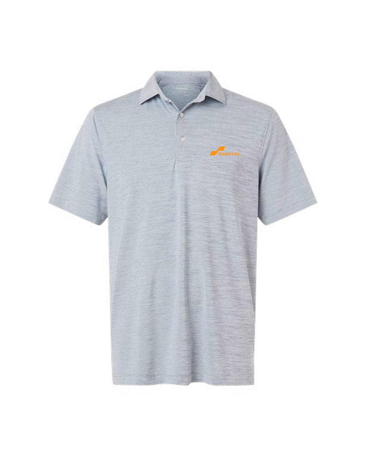 Men's Bohemian Striped Heather Performance Polo
