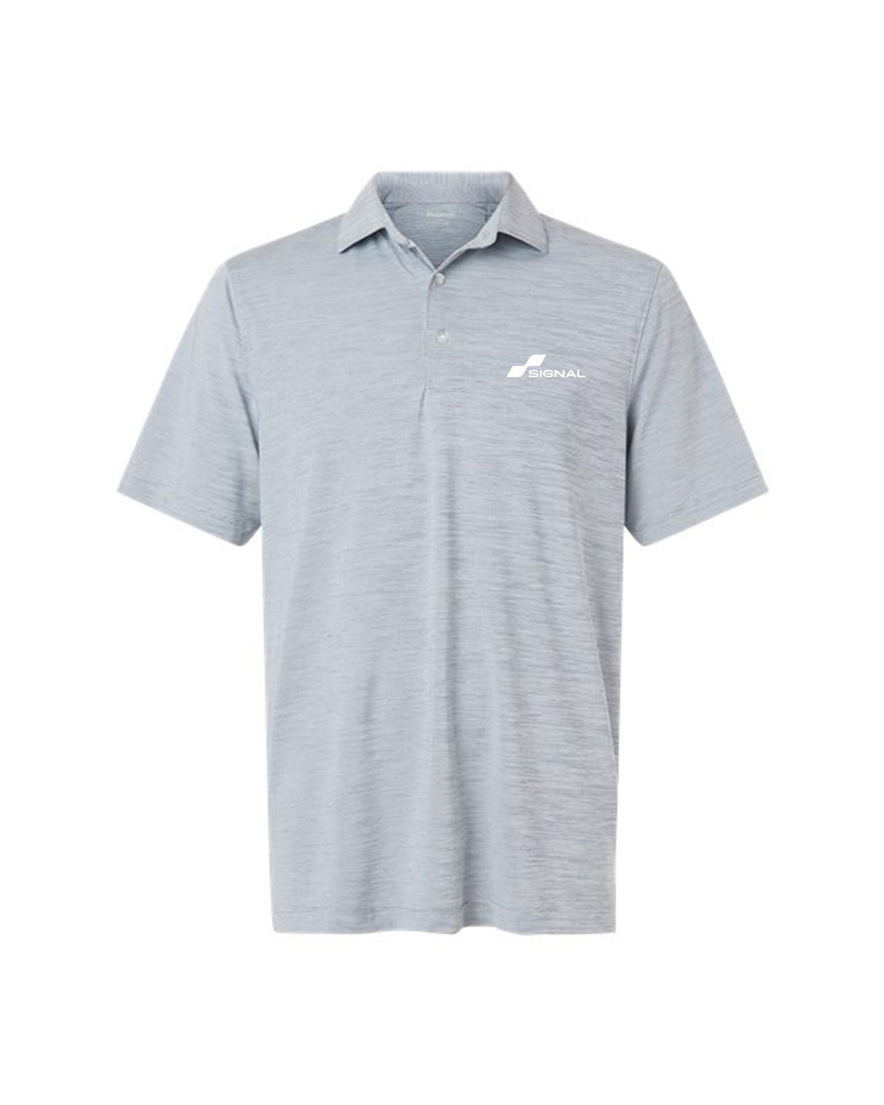 Men's Bohemian Striped Heather Performance Polo