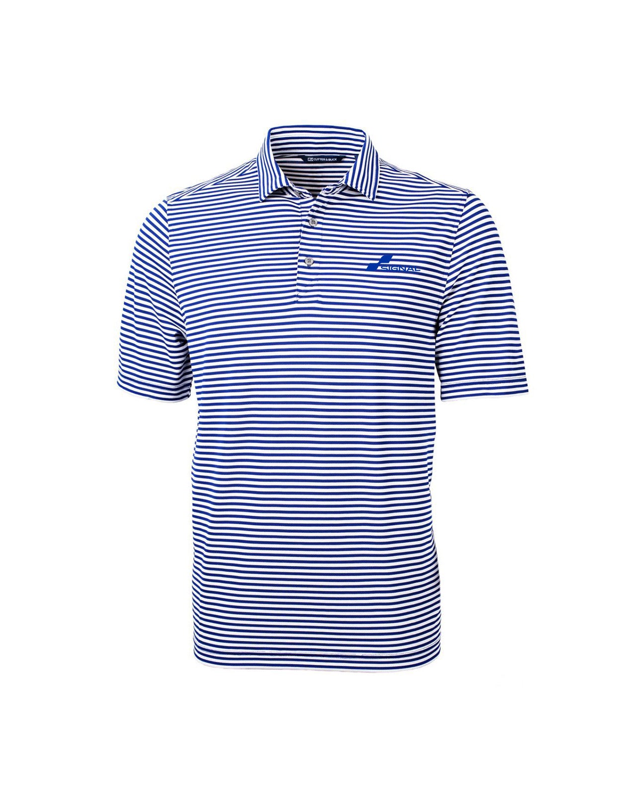 CutterBuck Cutter & Buck Virtue Pique Stripe Recycled Men's Polo