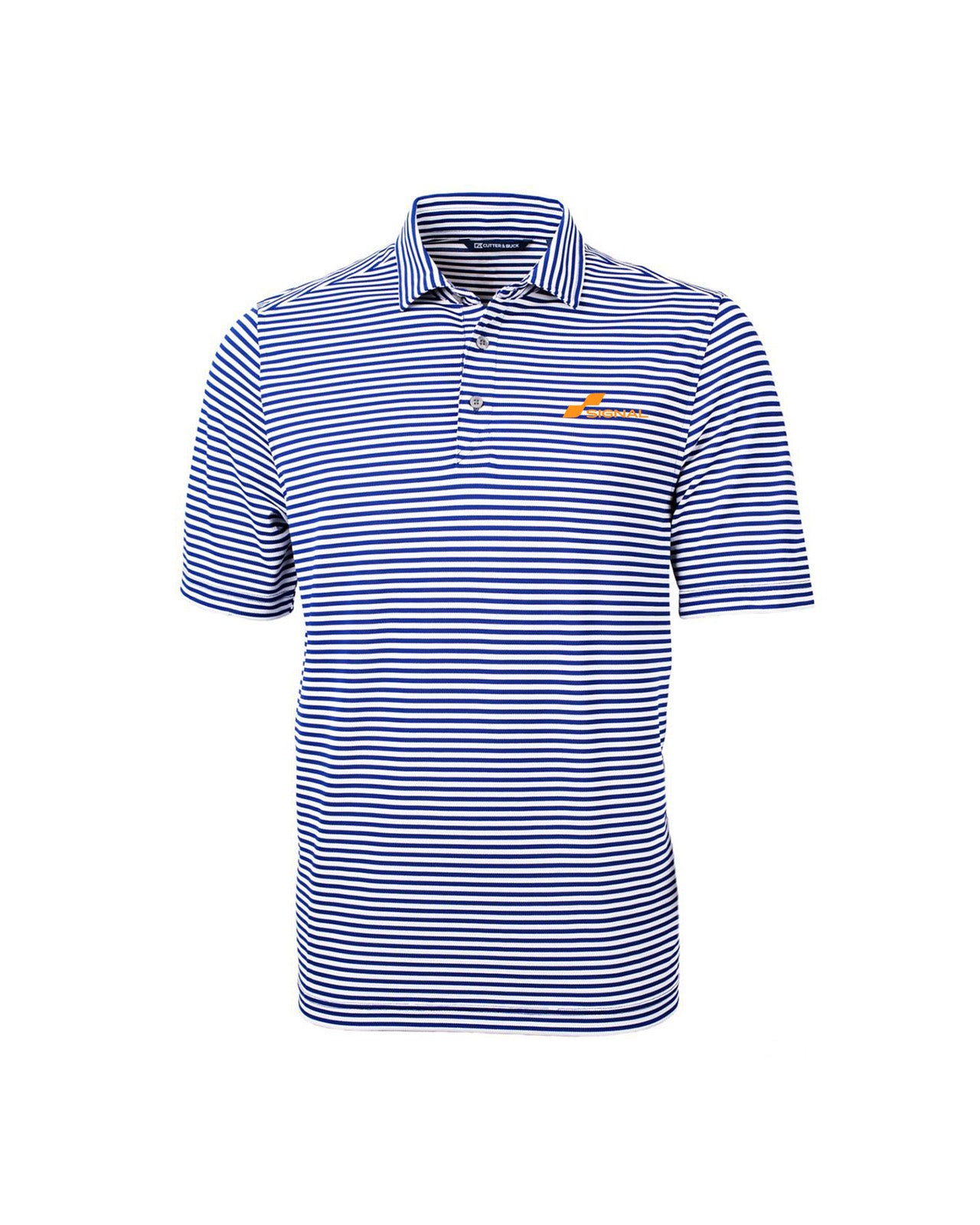 CutterBuck Cutter & Buck Virtue Pique Stripe Recycled Men's Polo