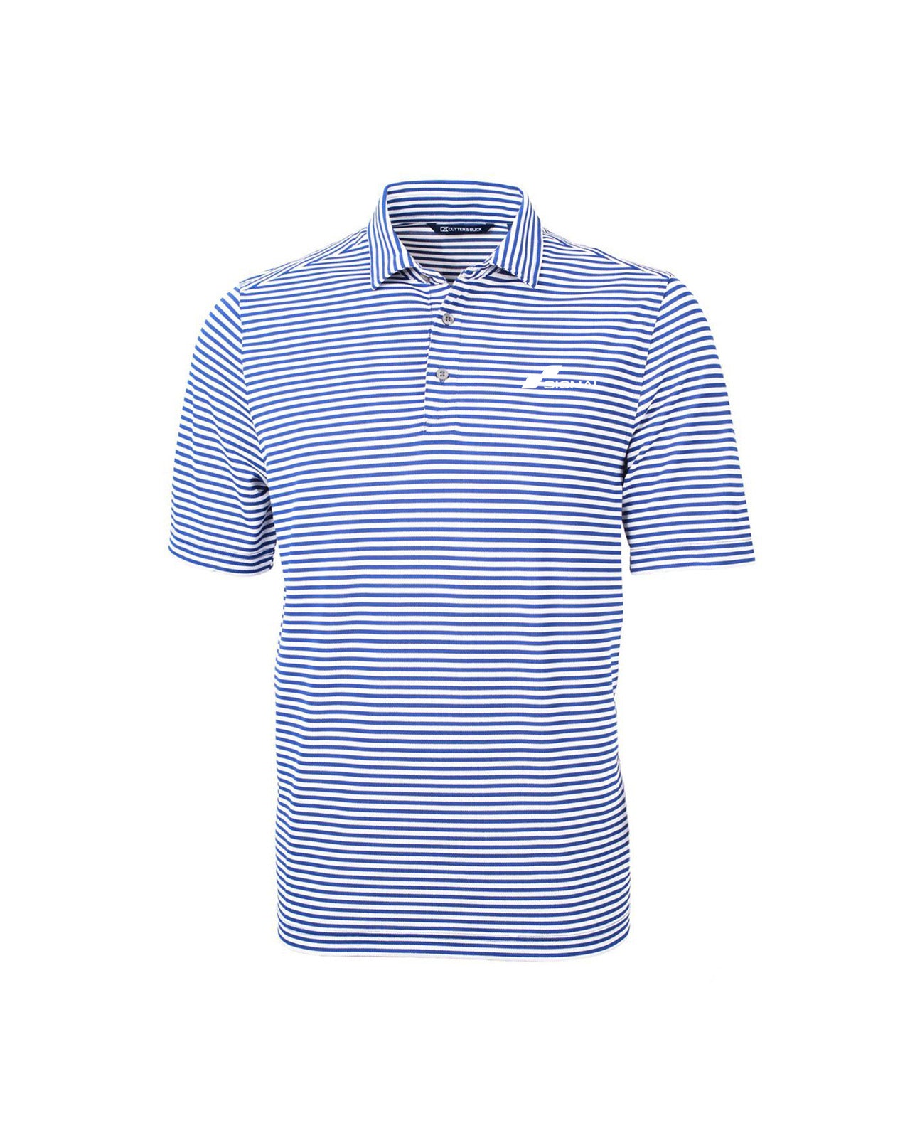 CutterBuck Cutter & Buck Virtue Pique Stripe Recycled Men's Polo