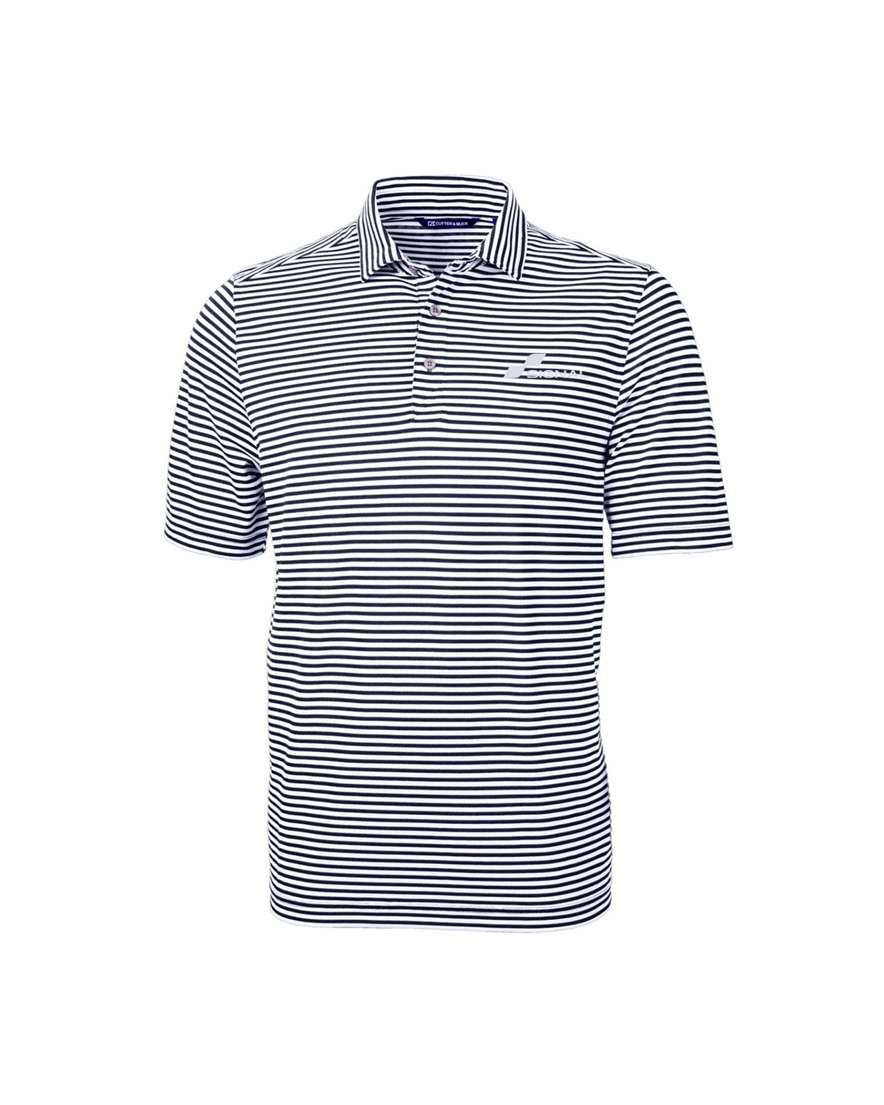 CutterBuck Cutter & Buck Virtue Pique Stripe Recycled Men's Polo