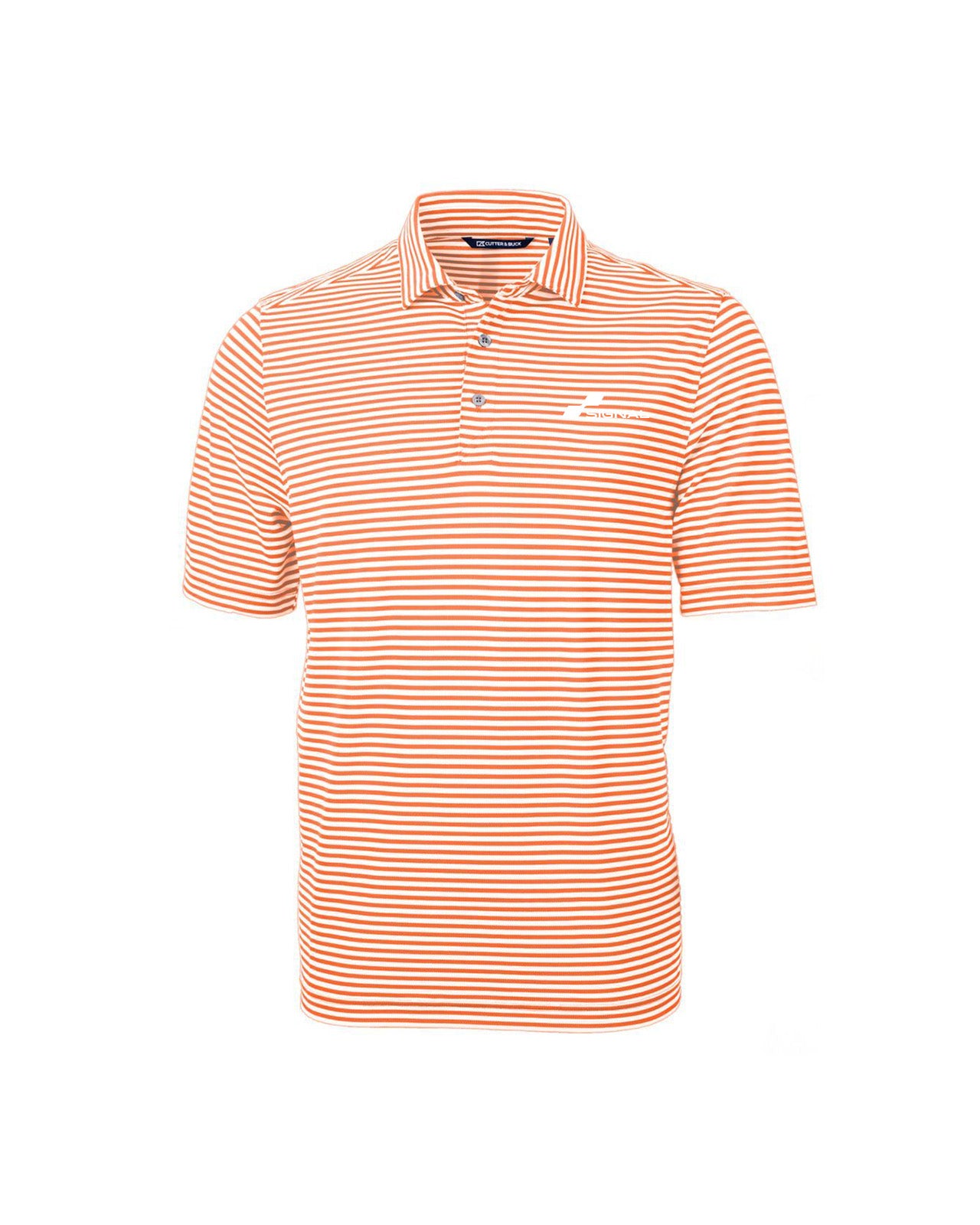CutterBuck Cutter & Buck Virtue Pique Stripe Recycled Men's Polo