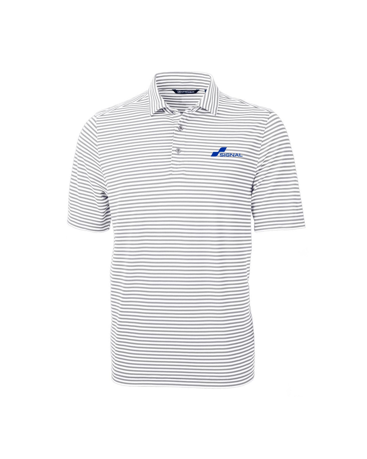 CutterBuck Cutter & Buck Virtue Pique Stripe Recycled Men's Polo