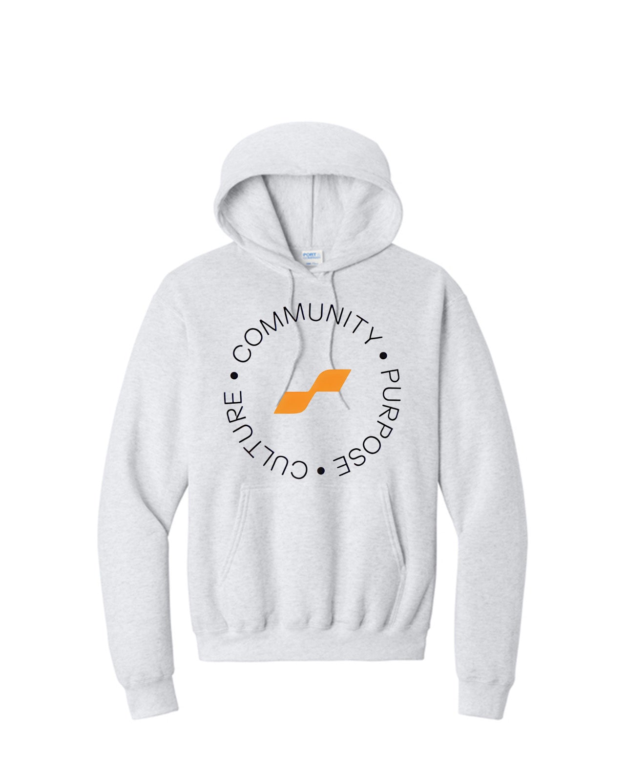 Custom Branded Hoodie - Ash