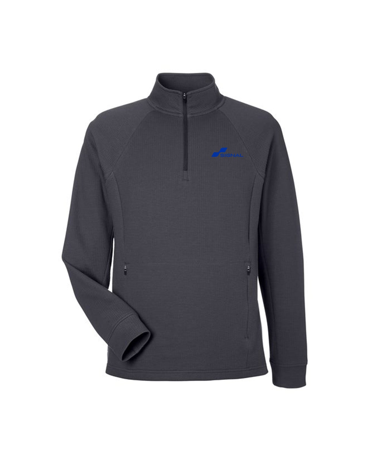 North End Mens Rhythm Waffle Quarter-Zip Pullover