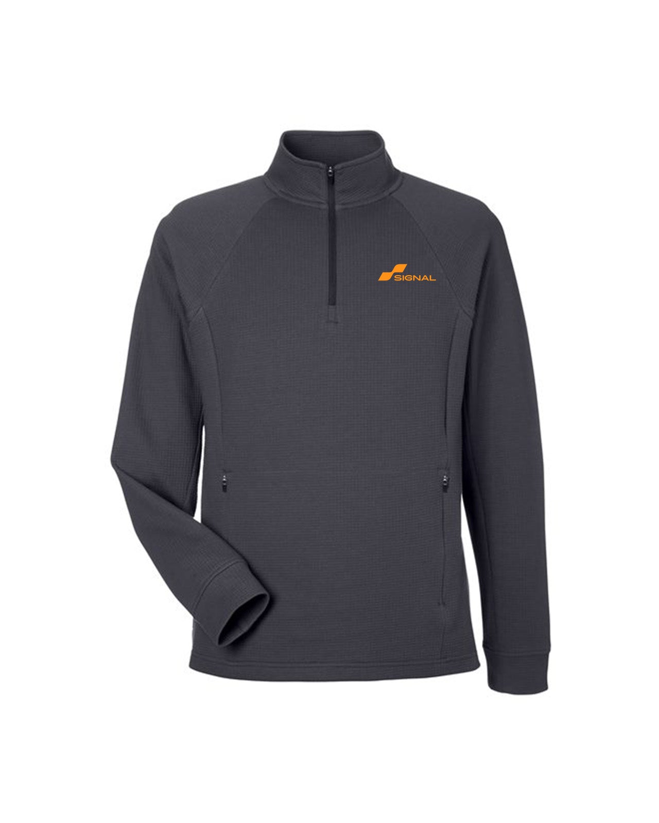 North End Mens Rhythm Waffle Quarter-Zip Pullover