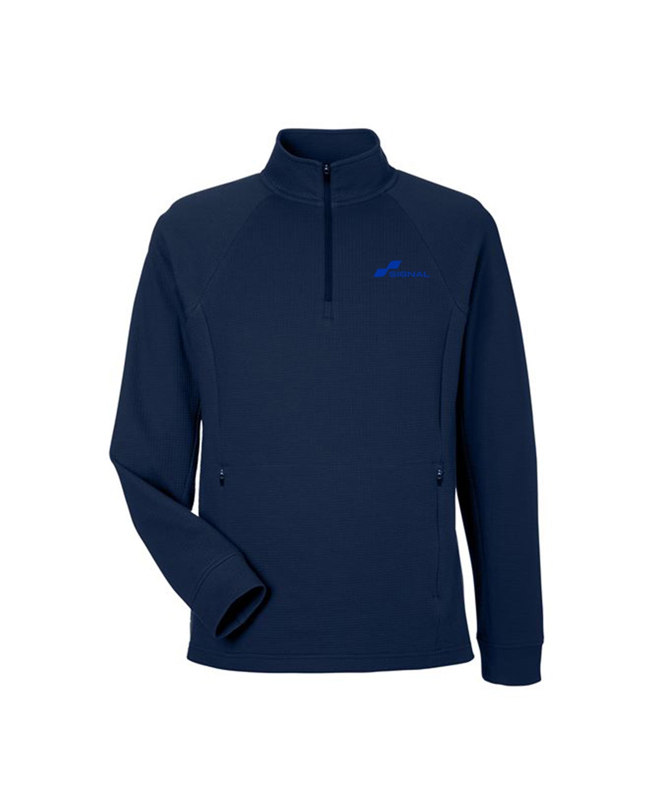 North End Mens Rhythm Waffle Quarter-Zip Pullover