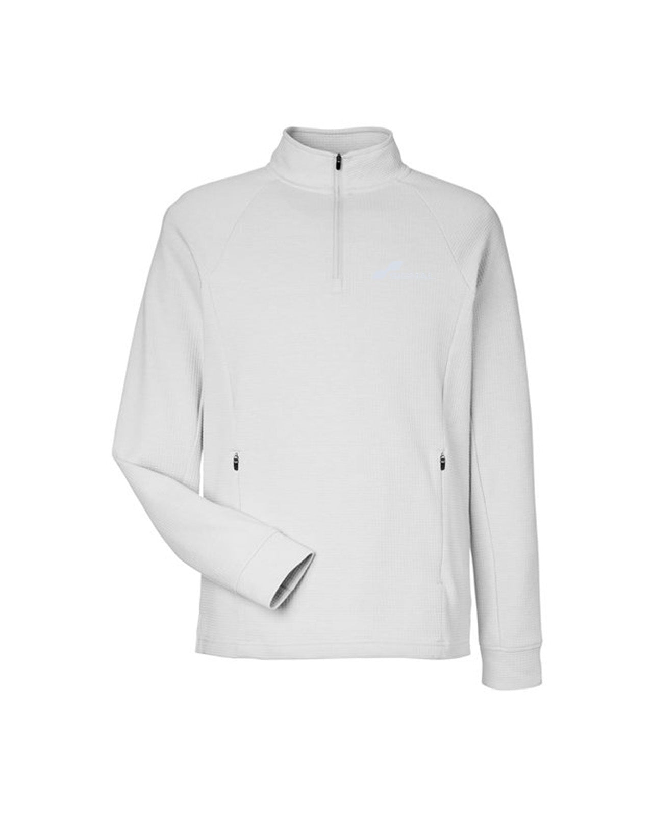 North End Mens Rhythm Waffle Quarter-Zip Pullover