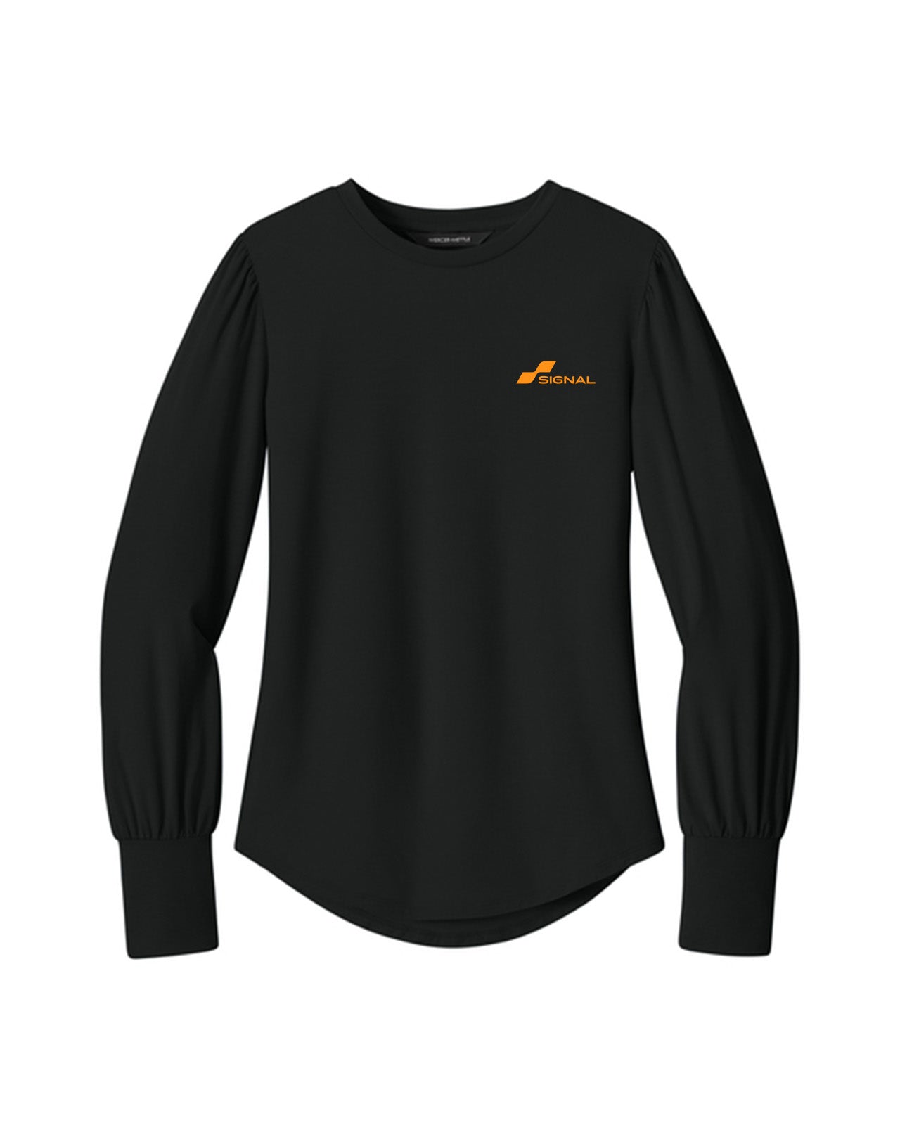 Mercer+Mettle Women's Stretch Jersey Long Sleeve Blouson Top