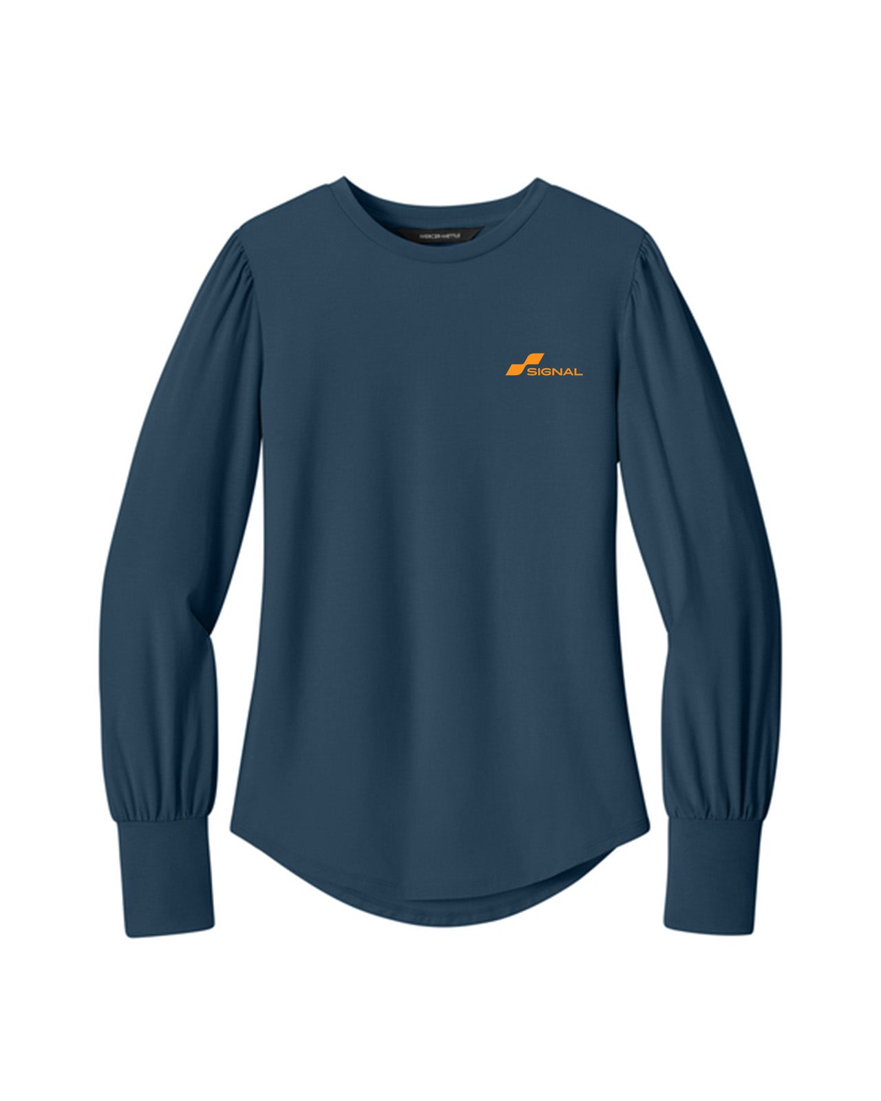 Mercer+Mettle Women's Stretch Jersey Long Sleeve Blouson Top
