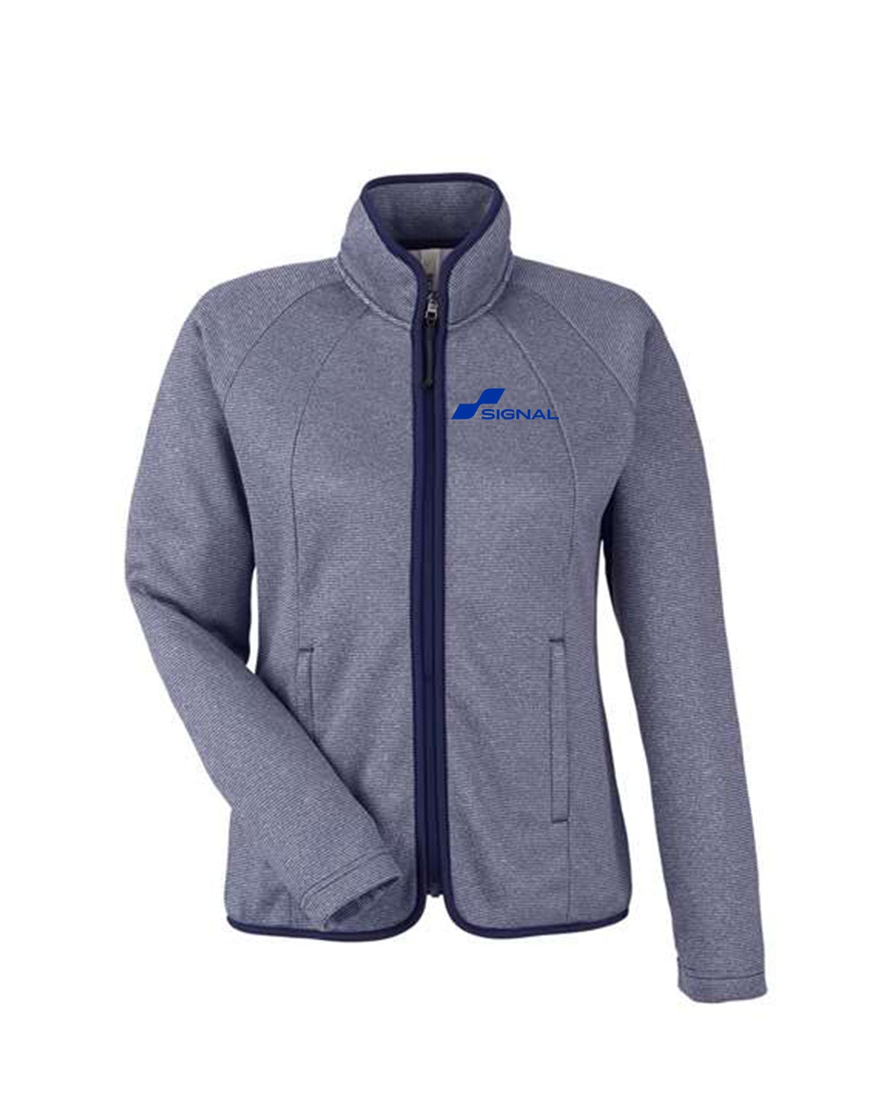 Women's Venture Heathered Stripe Full-Zip