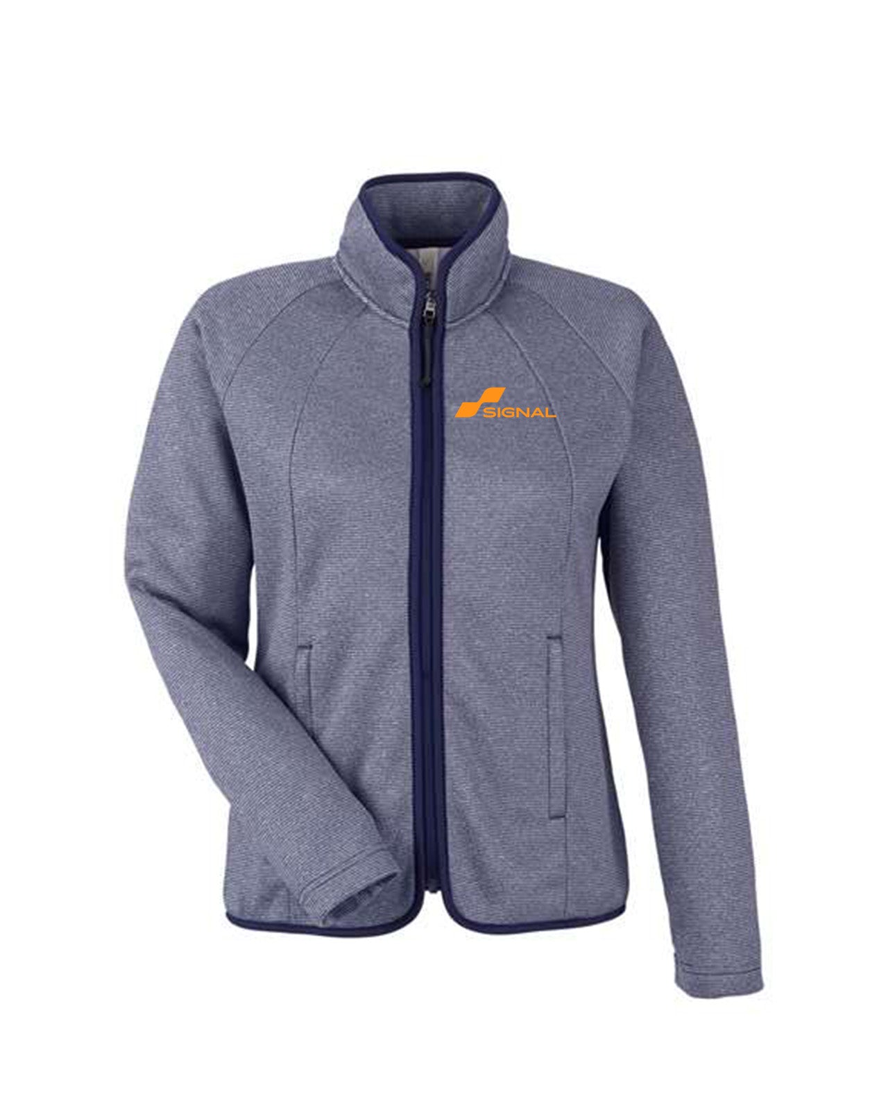 Women's Venture Heathered Stripe Full-Zip