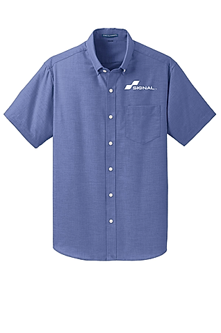 Port Authority Short Sleeve Superpro Oxford Shirt